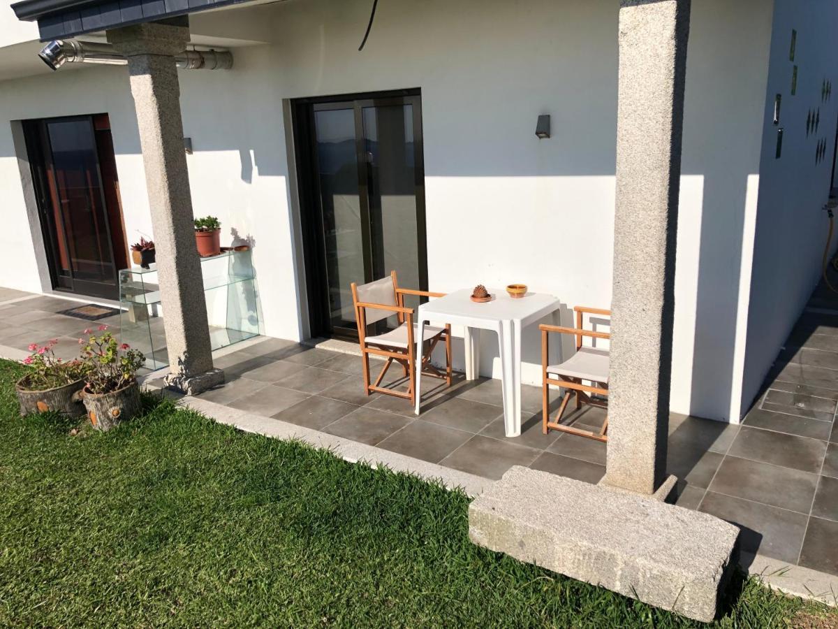 Precioso Apartamento Con Terreno Y Vistas A Cies Vigo Luaran gambar
