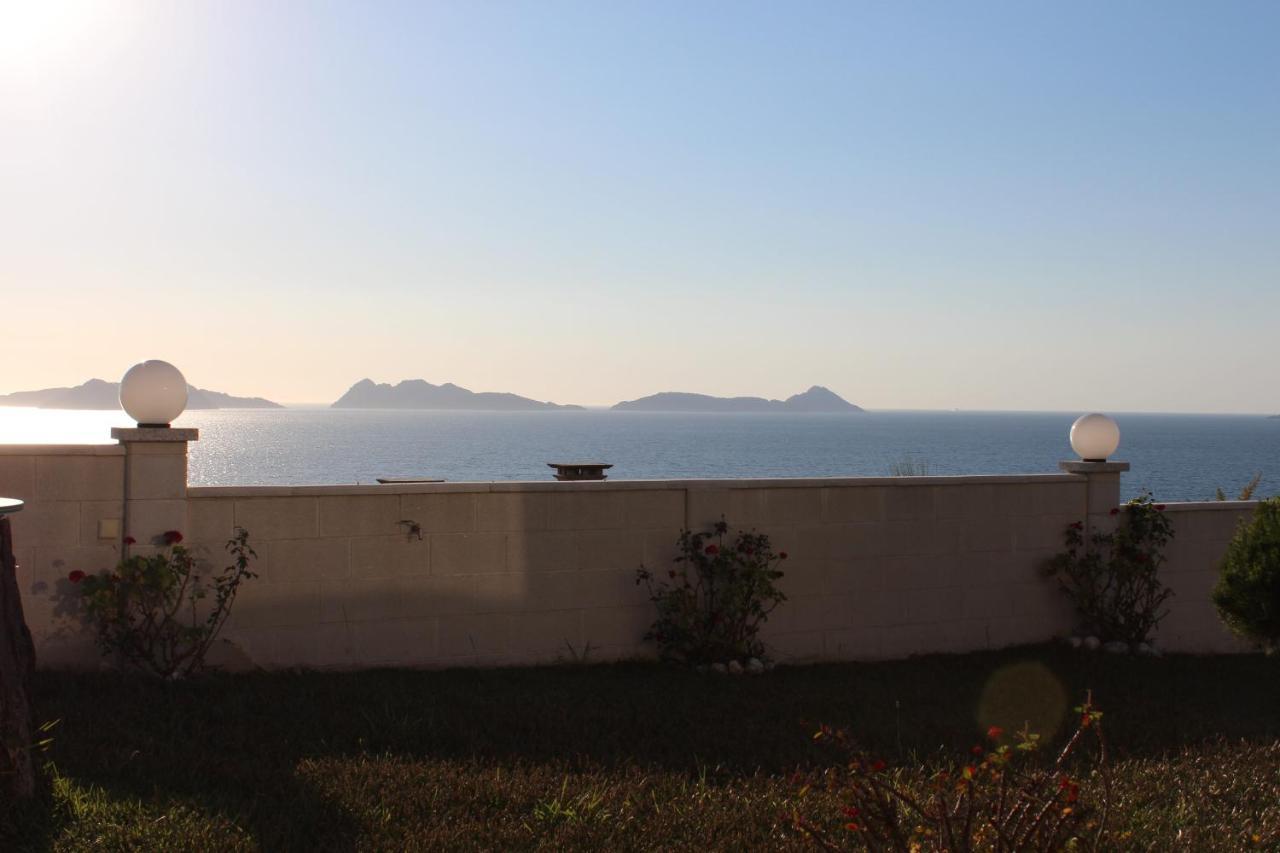 Precioso Apartamento Con Terreno Y Vistas A Cies Vigo Luaran gambar