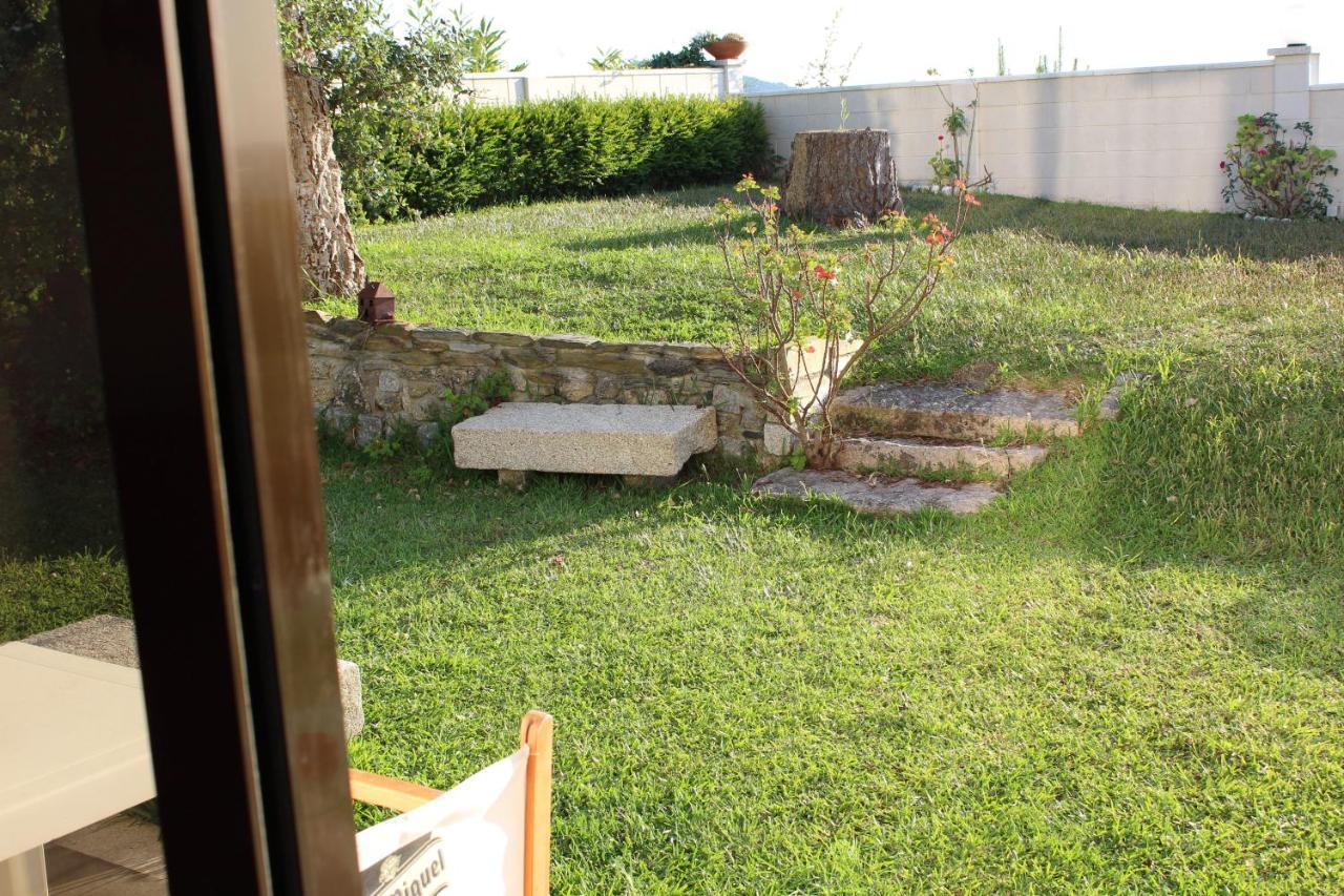Precioso Apartamento Con Terreno Y Vistas A Cies Vigo Luaran gambar