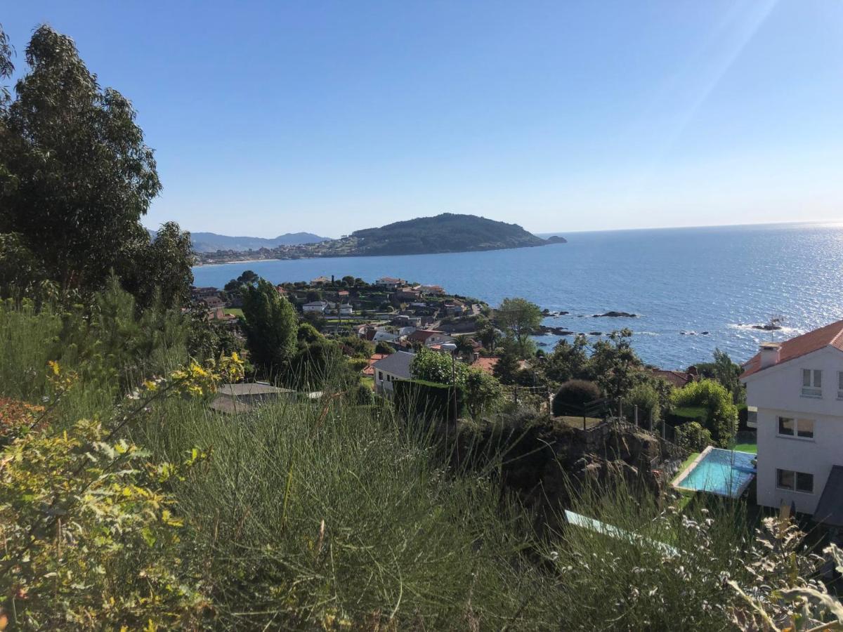 Precioso Apartamento Con Terreno Y Vistas A Cies Vigo Luaran gambar