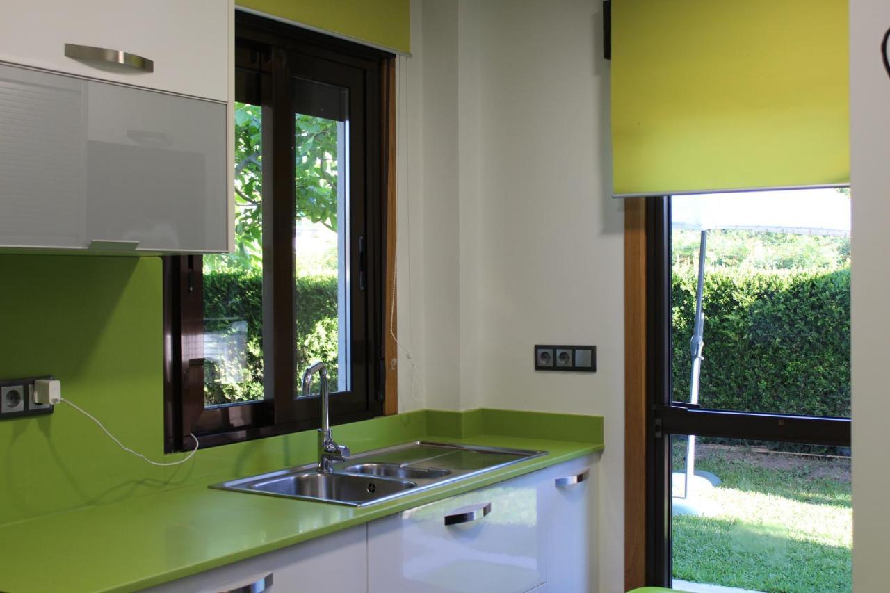 Precioso Apartamento Con Terreno Y Vistas A Cies Vigo Luaran gambar